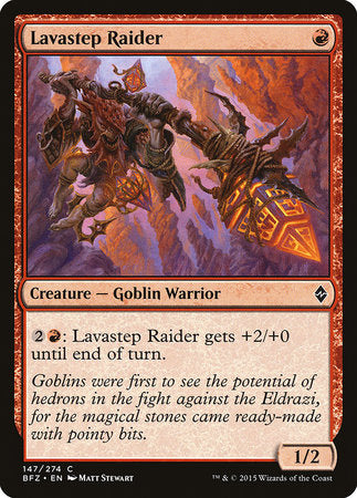 Lavastep Raider [Battle for Zendikar] | Magic Magpie