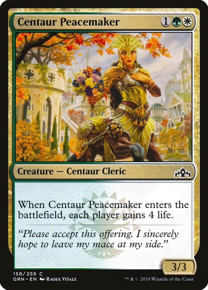 Centaur Peacemaker [Guilds of Ravnica] | Magic Magpie