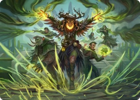 Witherbloom Command Art Card [Strixhaven: School of Mages Art Series] | Magic Magpie