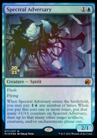 Spectral Adversary [Innistrad: Midnight Hunt Prerelease Promos] | Magic Magpie