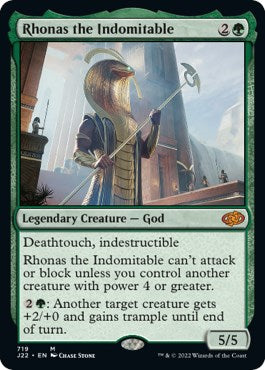 Rhonas the Indomitable [Jumpstart 2022] | Magic Magpie