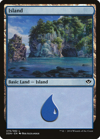 Island (76) [Duel Decks: Speed vs. Cunning] | Magic Magpie