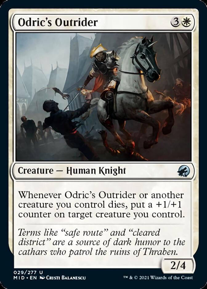 Odric's Outrider [Innistrad: Midnight Hunt] | Magic Magpie