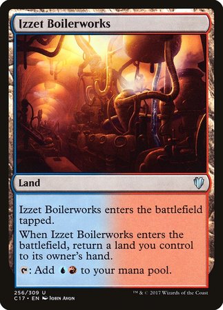 Izzet Boilerworks [Commander 2017] | Magic Magpie