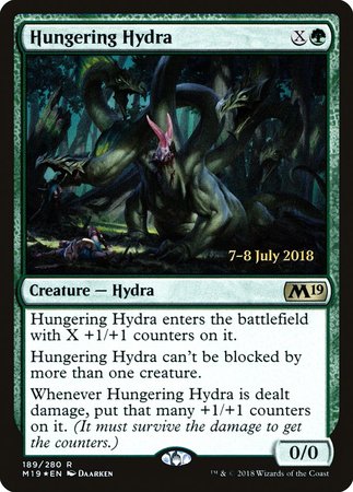 Hungering Hydra [Core Set 2019 Promos] | Magic Magpie