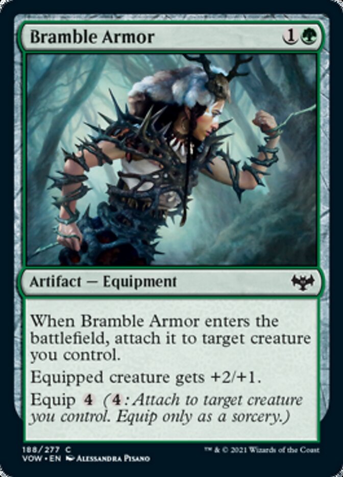 Bramble Armor [Innistrad: Crimson Vow] | Magic Magpie