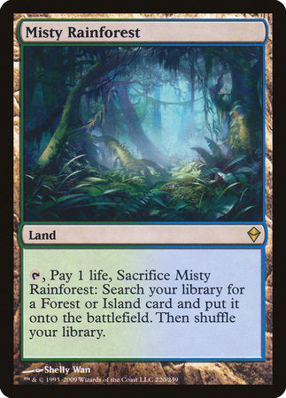 Misty Rainforest [Zendikar] | Magic Magpie
