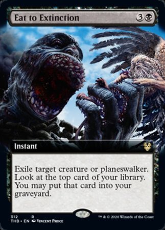 Eat to Extinction (Extended Art) [Theros Beyond Death] | Magic Magpie