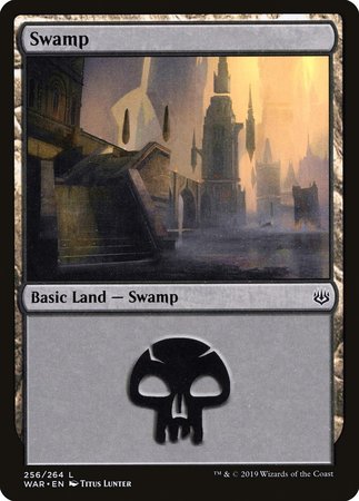 Swamp [War of the Spark] | Magic Magpie