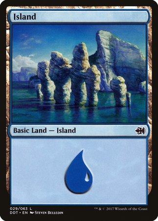 Island (29) [Duel Decks: Merfolk vs. Goblins] | Magic Magpie