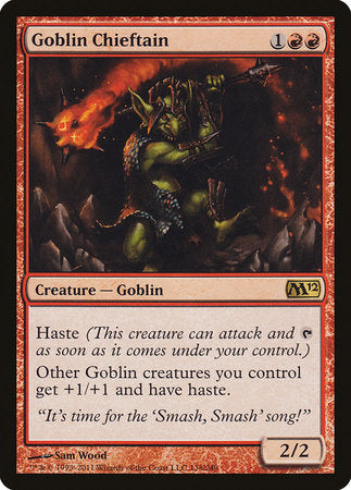 Goblin Chieftain [Magic 2012] | Magic Magpie