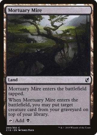 Mortuary Mire [Commander 2019] | Magic Magpie