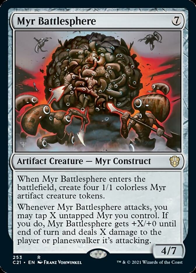 Myr Battlesphere [Commander 2021] | Magic Magpie