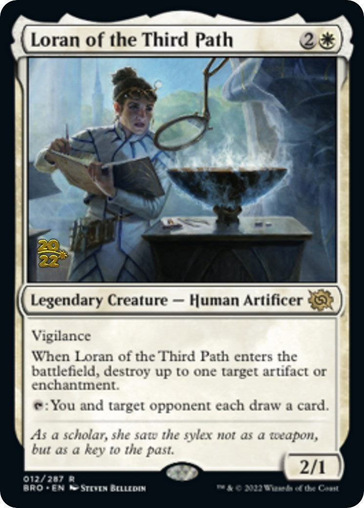 Loran of the Third Path [The Brothers' War: Prerelease Promos] | Magic Magpie