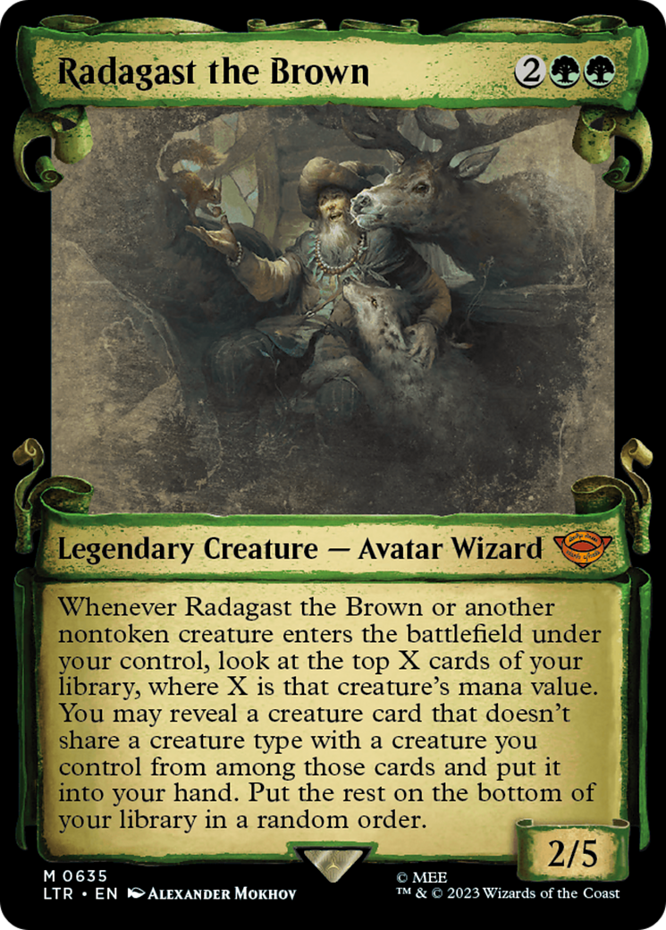 Radagast the Brown [The Lord of the Rings: Tales of Middle-Earth Showcase Scrolls] | Magic Magpie