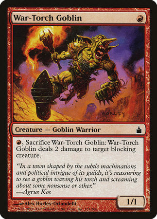 War-Torch Goblin [Ravnica: City of Guilds] | Magic Magpie
