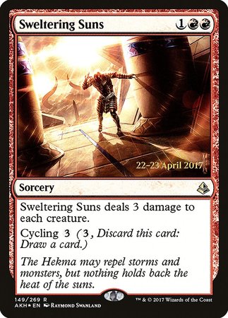 Sweltering Suns [Amonkhet Promos] | Magic Magpie