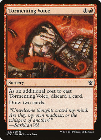 Tormenting Voice [Khans of Tarkir] | Magic Magpie