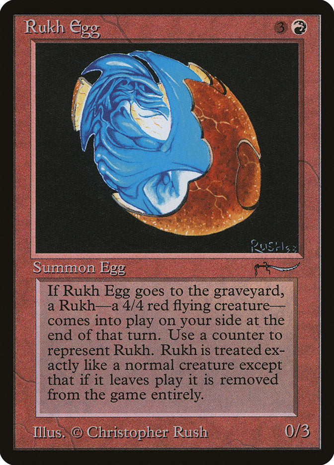 Rukh Egg (Dark Mana Cost) [Arabian Nights] | Magic Magpie