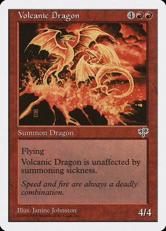 Volcanic Dragon [Anthologies] | Magic Magpie