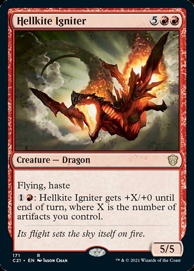 Hellkite Igniter [Commander 2021] | Magic Magpie