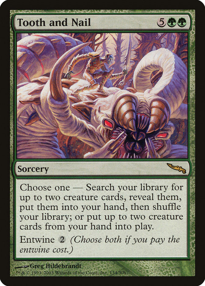Tooth and Nail [Mirrodin] | Magic Magpie