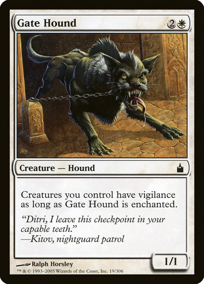 Gate Hound [Ravnica: City of Guilds] | Magic Magpie