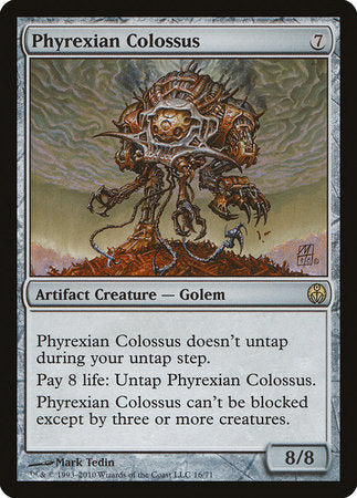 Phyrexian Colossus [Duel Decks: Phyrexia vs. the Coalition] | Magic Magpie