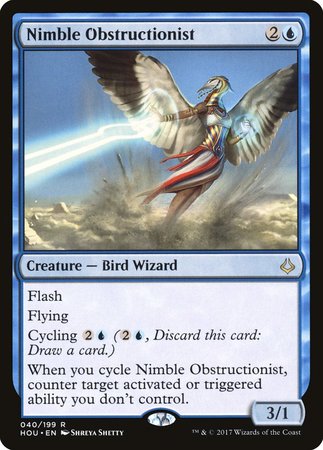Nimble Obstructionist [Hour of Devastation] | Magic Magpie