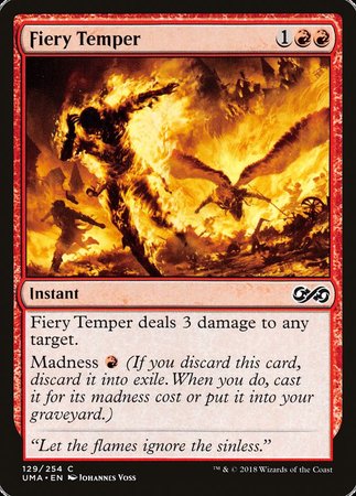 Fiery Temper [Ultimate Masters] | Magic Magpie