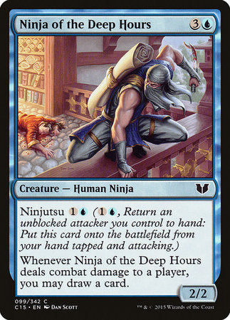 Ninja of the Deep Hours [Commander 2015] | Magic Magpie