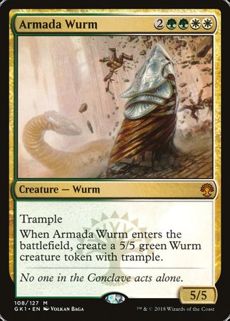 Armada Wurm [GRN Guild Kit] | Magic Magpie