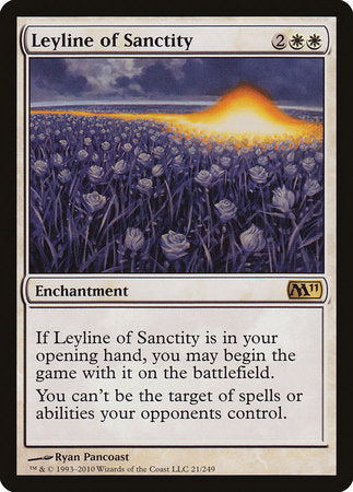 Leyline of Sanctity [Magic 2011] | Magic Magpie