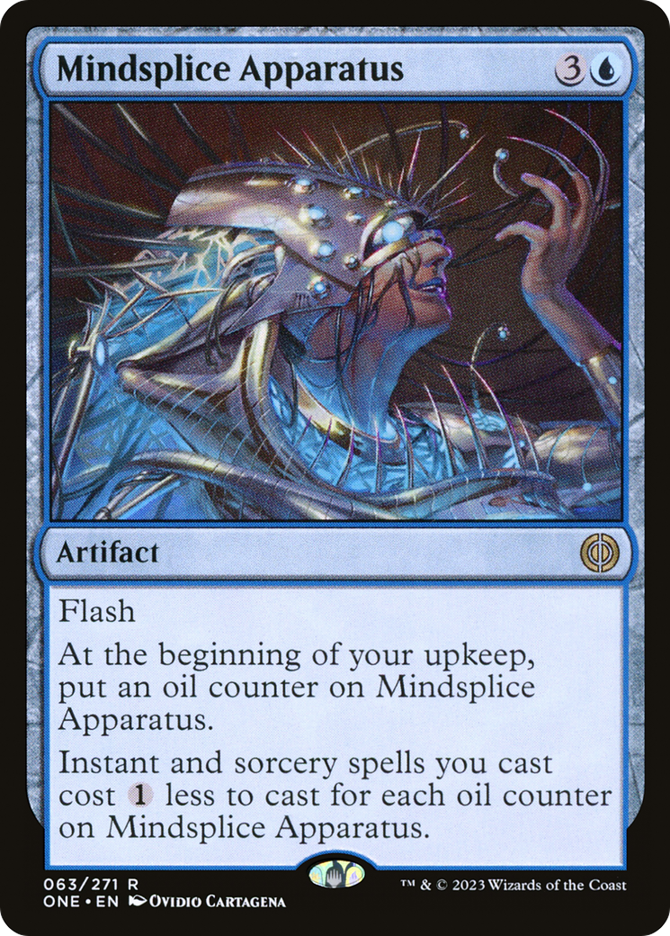 Mindsplice Apparatus [Phyrexia: All Will Be One] | Magic Magpie