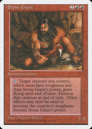 Stone Giant [Fourth Edition] | Magic Magpie