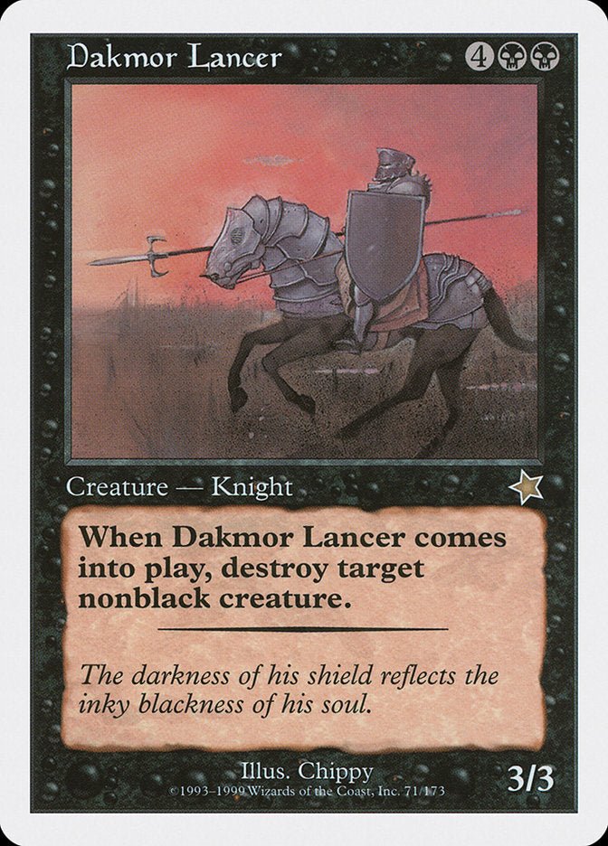 Dakmor Lancer [Starter 1999] | Magic Magpie