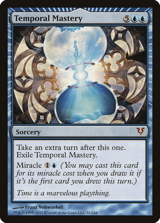 Temporal Mastery [Avacyn Restored] | Magic Magpie