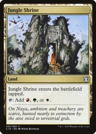 Jungle Shrine [Commander 2019] | Magic Magpie