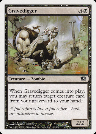 Gravedigger [Eighth Edition] | Magic Magpie