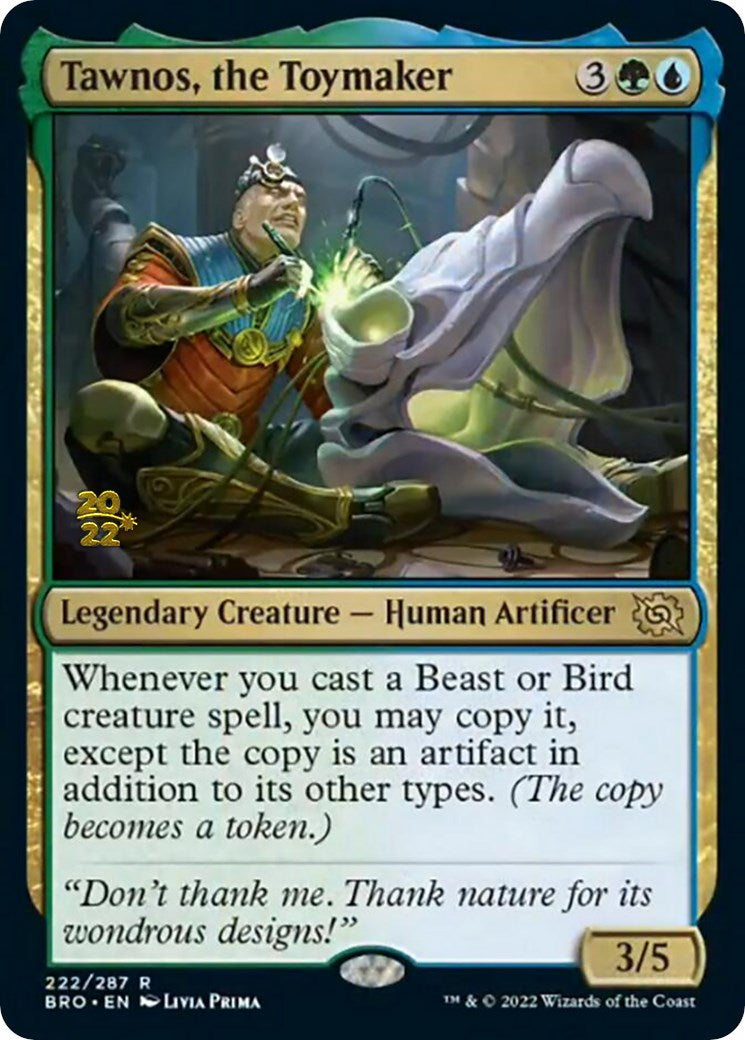 Tawnos, the Toymaker [The Brothers' War: Prerelease Promos] | Magic Magpie