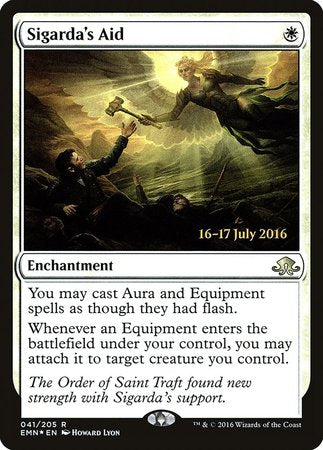 Sigarda's Aid [Eldritch Moon Promos] | Magic Magpie