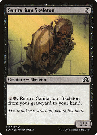 Sanitarium Skeleton [Shadows over Innistrad] | Magic Magpie