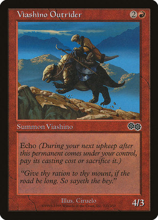 Viashino Outrider [Urza's Saga] | Magic Magpie