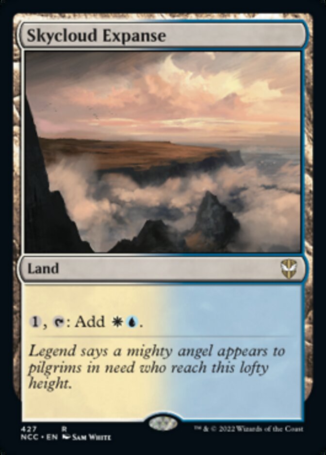Skycloud Expanse [Streets of New Capenna Commander] | Magic Magpie