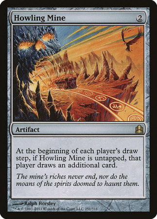 Howling Mine [Commander 2011] | Magic Magpie