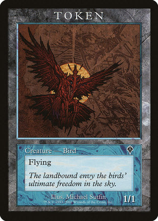 Bird Token (Invasion) [Magic Player Rewards 2001] | Magic Magpie