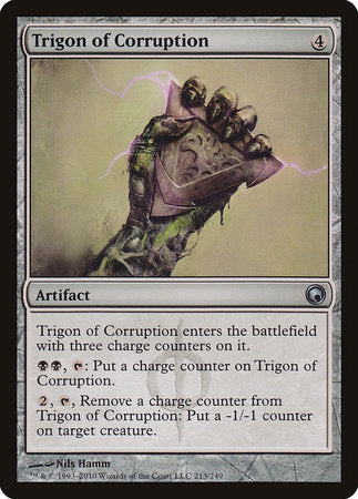 Trigon of Corruption [Scars of Mirrodin] | Magic Magpie