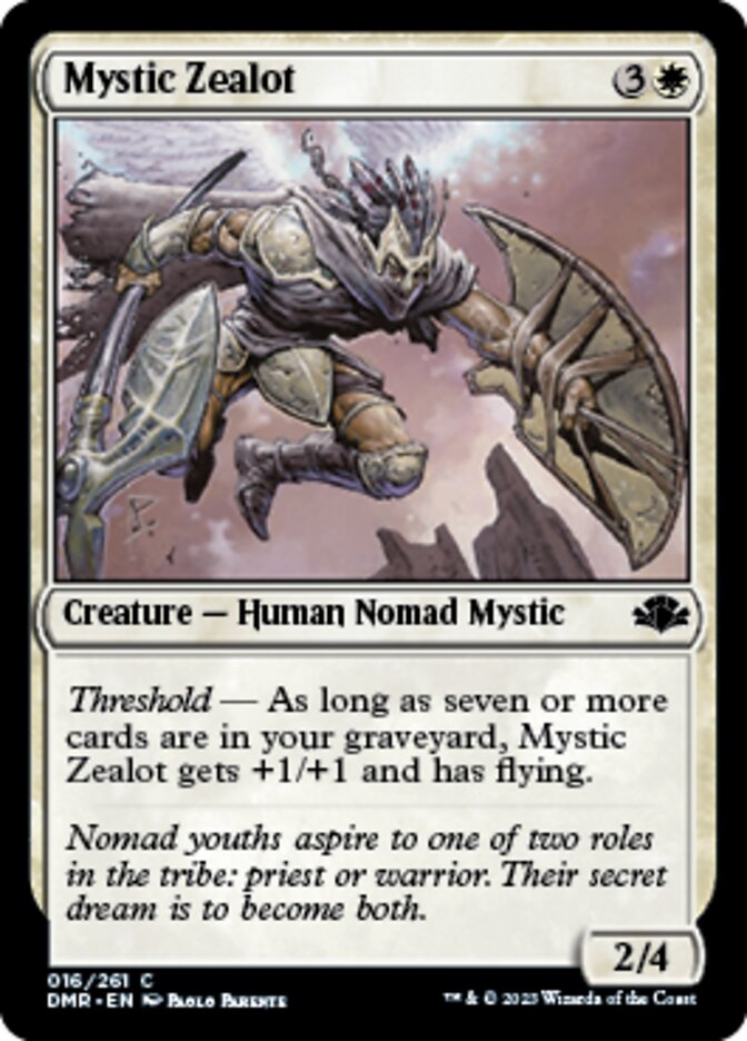 Mystic Zealot [Dominaria Remastered] | Magic Magpie