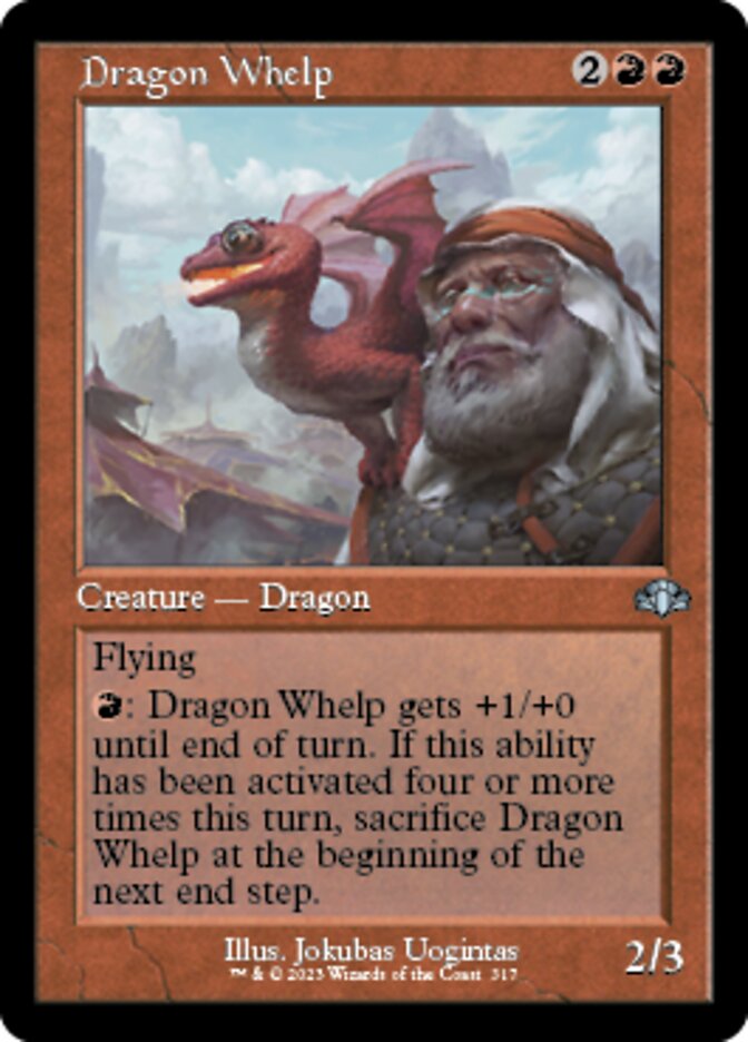 Dragon Whelp (Retro) [Dominaria Remastered] | Magic Magpie