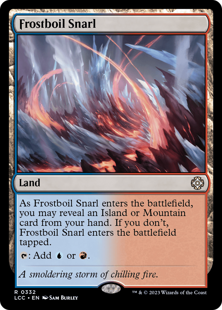 Frostboil Snarl [The Lost Caverns of Ixalan Commander] | Magic Magpie